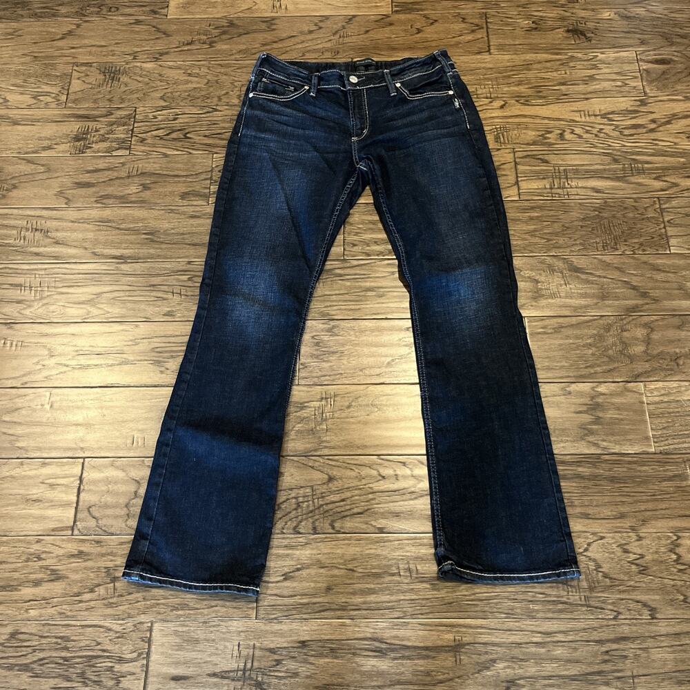 Silver Jeans Avery Slim Boot High Rise Size 32